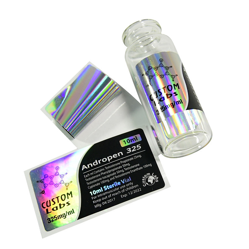 Laser Paper Waterproof 10ml Pharmaceutical Vial Labels