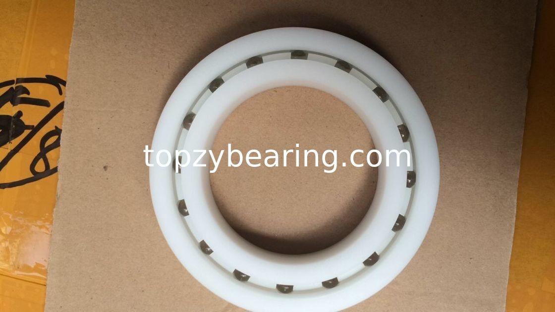 Plastic Bearing POM 6007 With Glass Balls POM Material Bearing Deep Groove Ball Bearing POM6007