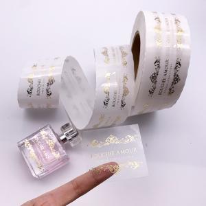 China SGS Foil Transparent Sticker , UV Resistant Cosmetic Bottle Labels wholesale