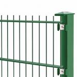 powder coated 868 656 double wire fence Twin Wire Galvanized Double Welded Wire