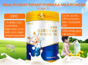 China Stage 3 Baby Formula Goat Milk Powder 800g Instant Milk Powder Easy Store wholesale