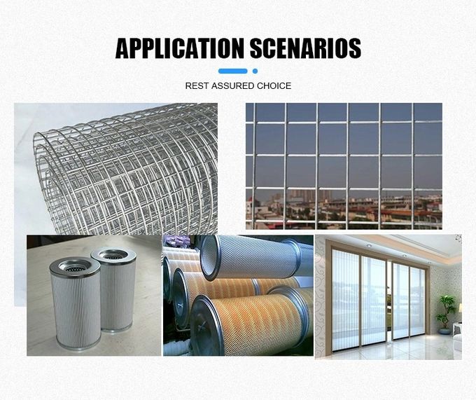 201 304 Material Stainless Steel Reverse dutch woven wire mesh filter screen for extruder
