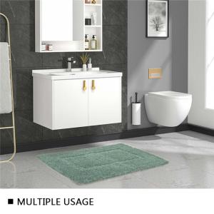 China Fast Drying Pile Height 3cm Rubber Backed Bath Mat Water Absorption Mat wholesale