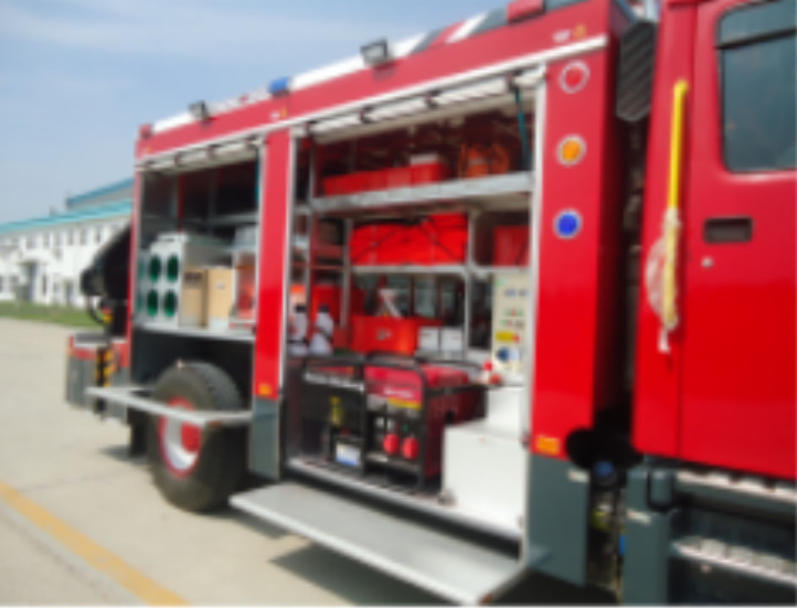 Emergency Fire Rescue Trucks Diesel 4x2 Fire Department Rescue Truck
