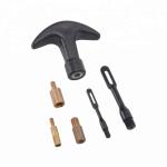 Silver Aluminum Case Cleaning Kit for 0.22 0.177 12G 9MM and Long-Lasting
