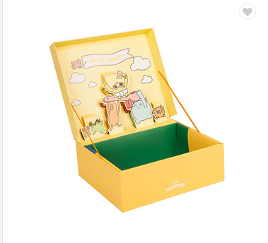 Recycled Materials Custom Cardboard Display Boxes With Window Pastry packaging