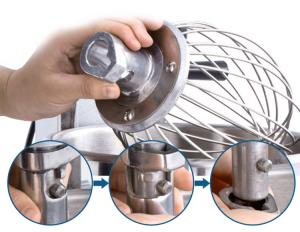 China 5.Stainless Steel Mixer Stepless Variable Speed Multi Functions wholesale