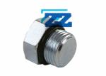 ASME B16 11 Hex Head Plug , 1 / 4 " BSPP 304L Stainless Steel Tube Fittings