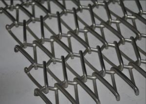 China Wood Drying 304 Stainless Steel Balanced Conveyor Wire Mesh Belt wholesale