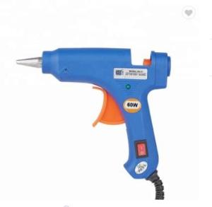 China 60W Industrial Hot Melt Glue Gun , 100V Blue Hot Glue Gun wholesale