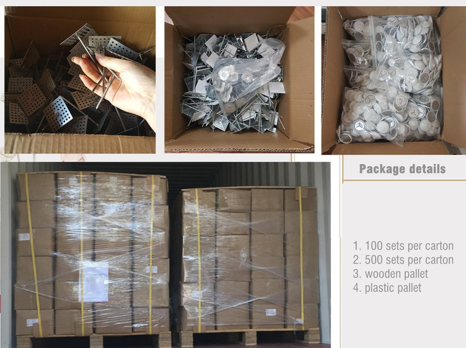 50mm Galvanized Self Stick Insulation Pins With Aluminum Pins