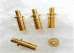 Brushed Polished Small Brass Valve Brass Precision Turned Components Durable