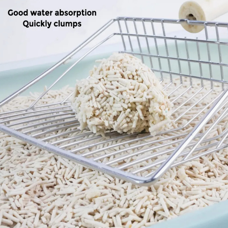 Customized Eco Friendly Tofu Cat Litter Safe And Sustainable With Natural Plant Fiber