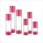 Slim SAN Empty Foundation Bottle With Pump 15ml 25ml 30ml 40ml 50ml 60ml 80ml