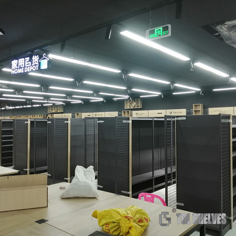 New Type OEM Convenience Store Display Shelves Gondola System