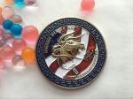 Custom personalized logo souvenir challenge coins on sell