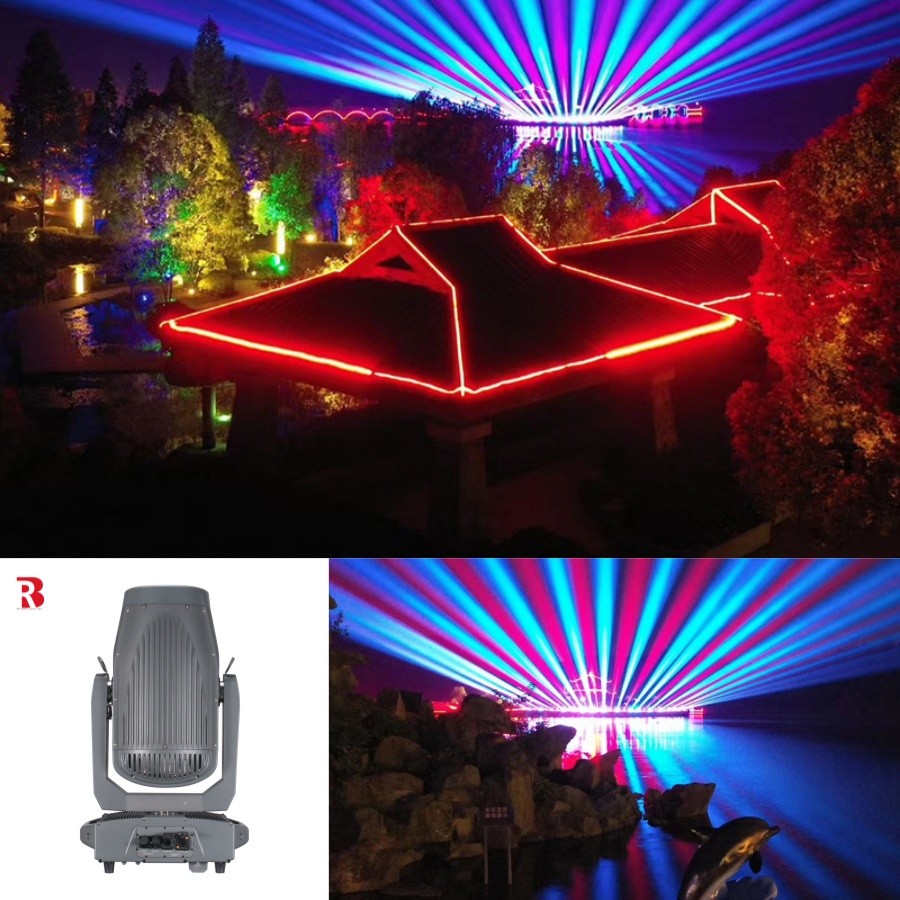 Outdoor Waterproof 260W Output Moving Head Light Beam Laser Stage For Theaters