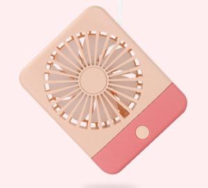 China USB 300g Plastic Electronic Products , 9.5*12CM Handheld Mini Portable Fan Three Blades wholesale