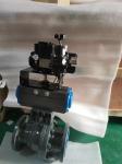 Electric Control Valve With Fisher DVC6200 Valve Positioner And Fairchild