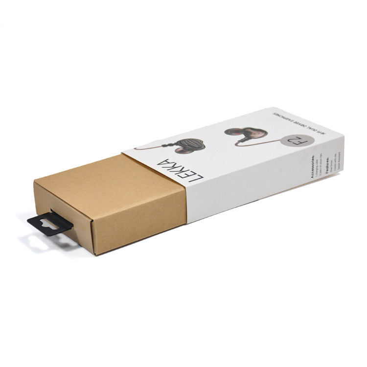 Personalized Luxury Custom Paper Packaging Box Drawer Cardboard Headset Box