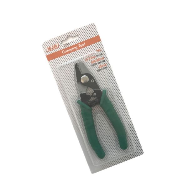 Three Hole Carbon Steel Wire Stripper Cutter Buffer Coating With TPR Handle