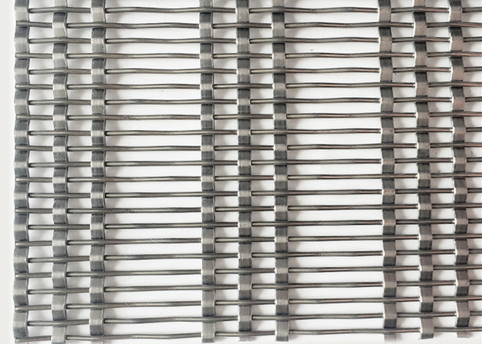 Weave Type Stainless Steel Architectural Metal Screen As Railing Infill Panels