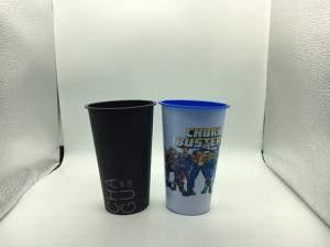 China PP Material Promotional 3D Lenticular Plastic Water Cups With Lid wholesale