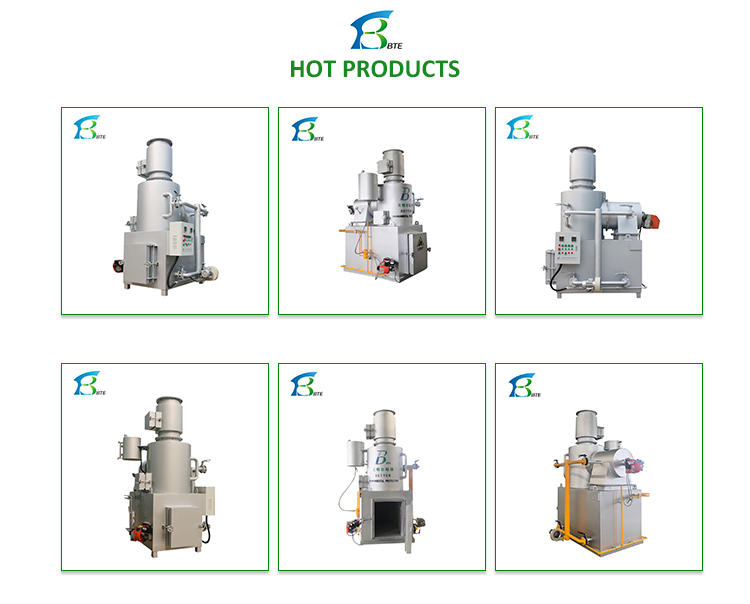 Advanced Burner Technology Hazardous Incinerator for Small Poultry Waste Disposal