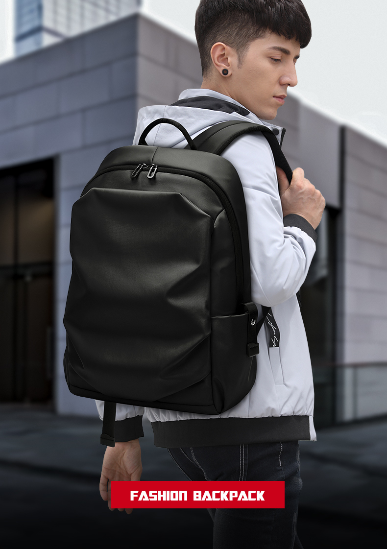 New fashion lightweight back pack college commute waterproof school bags men travel laptop backpack