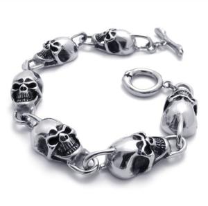 China High Quality Tagor Stainless Steel Jewelry Fashion Men's Casting Bracelet PXB089 wholesale