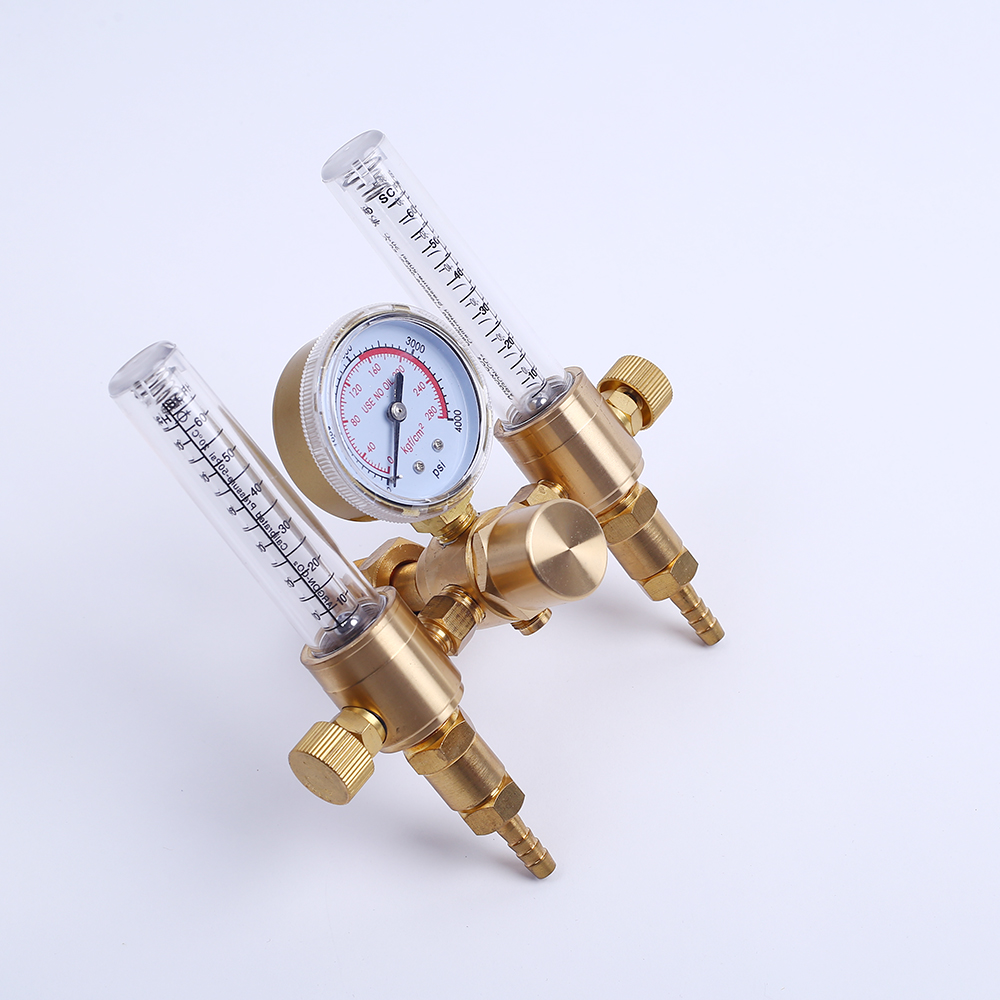 High Pressure Argon CO2 Regulator for Welder 3500 psi Pressure Gauge Standard Gases