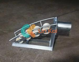 China 10kN MC Nylon Cable Pithead Roller For Underground Electrical Installations wholesale