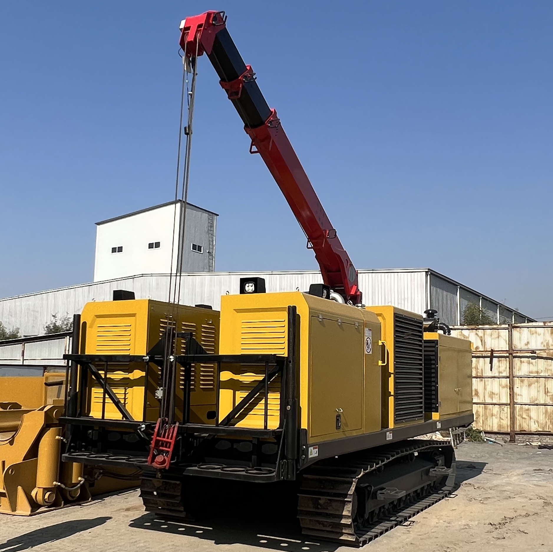 One Click Operation Crawler Crawler Mounted Paywelder For Welding Tractor Paywelder Machine