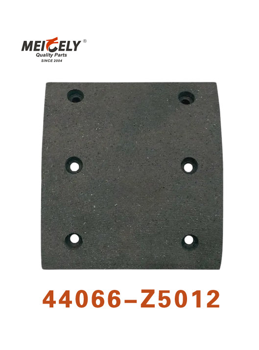 Heavy Truck Crane Brake Lining Truck Truck Brake Pad 44066-Z5012