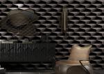 Interior Antibacterial Board Brick Ladder Design 3D Wall Paper Hotel Decoration