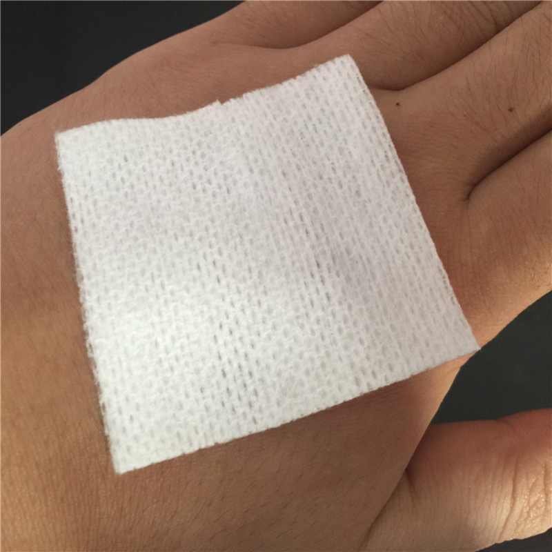 Medical 70% Viscose 4-Ply Non Sterile Nonwoven Gauze Dressing Pads Non Woven Swab Sponge For Wound