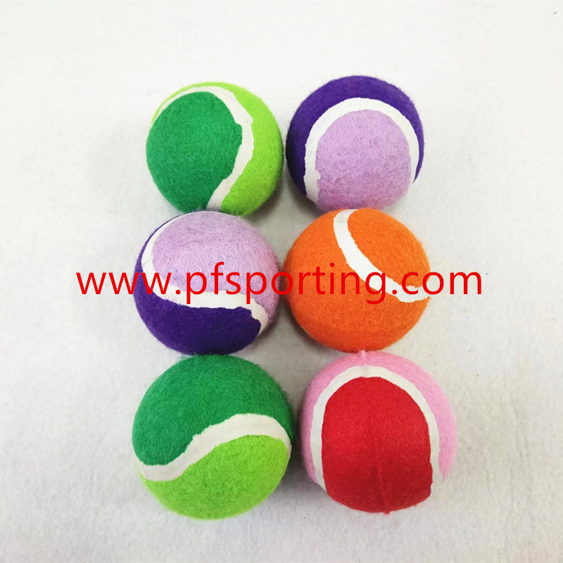 Factory Price Customized Color Interactive Chew Rubber Custom Pet Tennis Balls,Pet Toy Ball