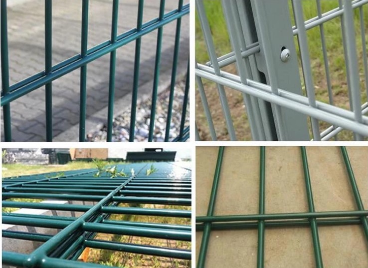 Heavy Duty 1.7m Green Plastic Coated Wire Fencing 50X200mm