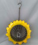 Customized SGS Cast Iron Wall Mounted Metal Bird Feeder Beautiful Cute