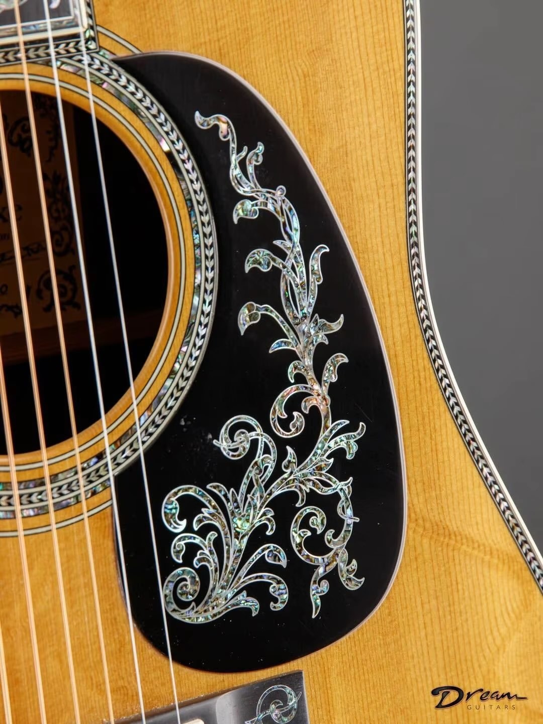 Custom CFMIV 50th Anniversary D-50AA Limited-Edition Dreadnought Acoustic Guitar Natural, Martin Style Solid Wood Guitar