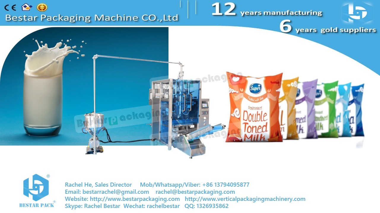 Bestar automatic packaging machine for mayonnaise pouch BSTV-650P