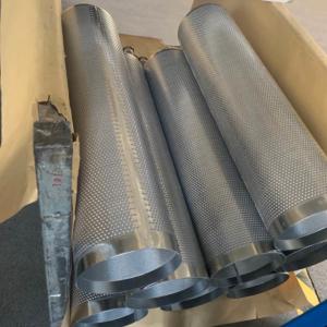 China 300um Suction Self Cleaning Strainers 30mpa Sintered Metal Filter Elements wholesale