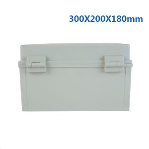 China 300x200x180mm Hinged Plastic Enclosures wholesale