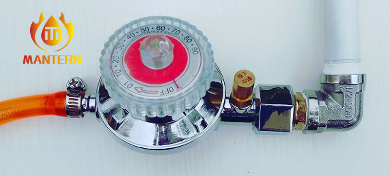 Natural Gas / LPG Gas Timer Valve 270° Rotation Angle With Viration Protection