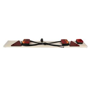 China Trailer Rear Light Board PVC White Board Trailer Tail Lamps With Cable IATF16949 wholesale