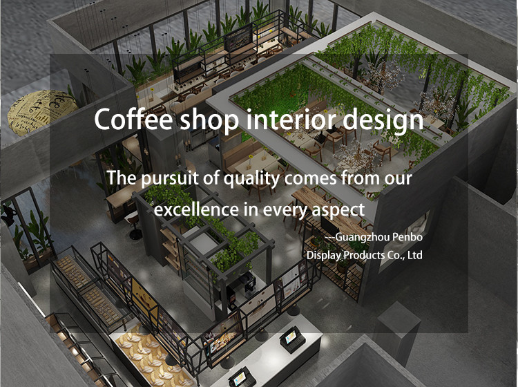 16mm Thick MDF Milk Tea Shop Counter Design OEM Equipped With Led Light