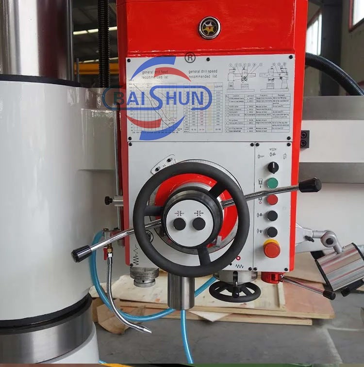 Z3050 Large Industrial Radial Arm Drill Press For Sale Key Machines Metal Hydraulic