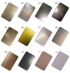 AISI Decorative Stainless Steel Sheet Metal Mill Edge 300 Series