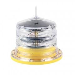 China 5.5V Red Color 2W 4NM Solar Marine Navigation Lights wholesale