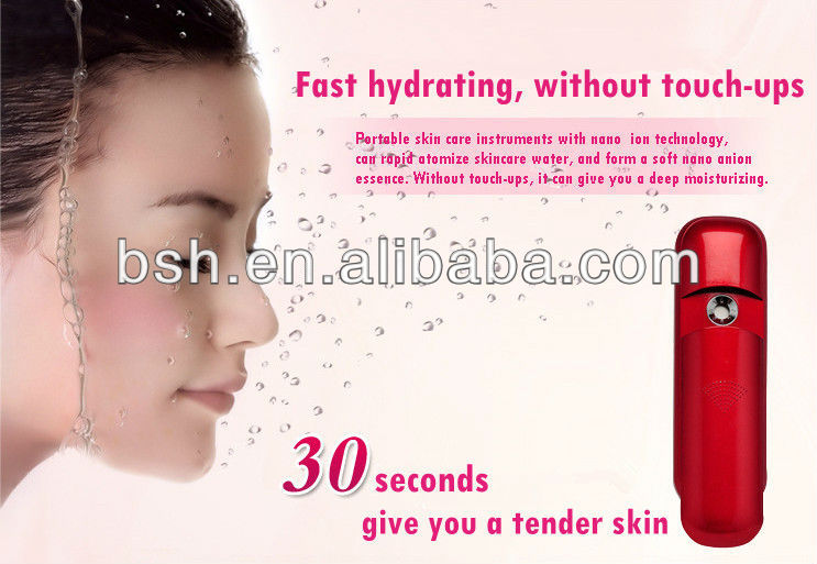 Piano Red Color Daily Hydration and Moisture Nano Mist Facial Device